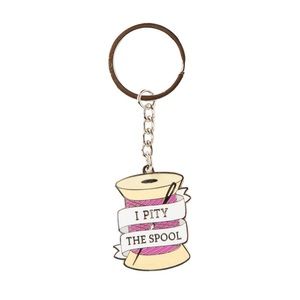 I Pity The Silver Spool Keychain